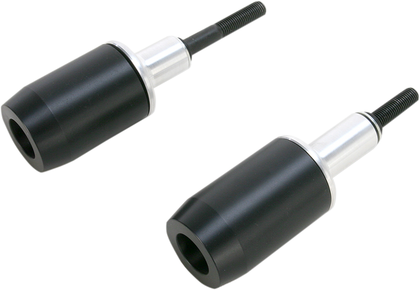 POWERSTANDS RACING Frame Sliders - Black - Kawasaki 04-00923-02