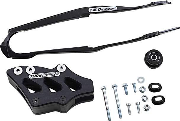 T.M. DESIGNWORKS Chain Guide/Slider - Honda - Black DCK-OR8-BK