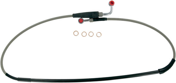 MOOSE RACING Brake Line - Front - Stainless Steel - CRF H02-1-067/P