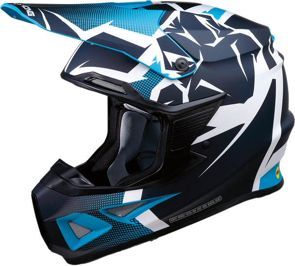 MOOSE RACING F.I. Helmet - Agroid?äó - MIPS?« - Navy/Light Blue - Large 0110-6708