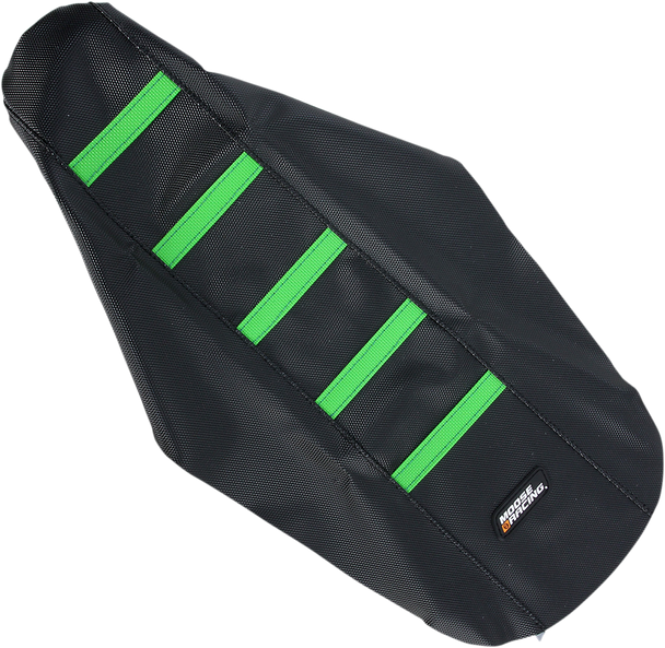 MOOSE RACING Ribbed Seat Cover - Green - Kawasaki KX8514-33RT