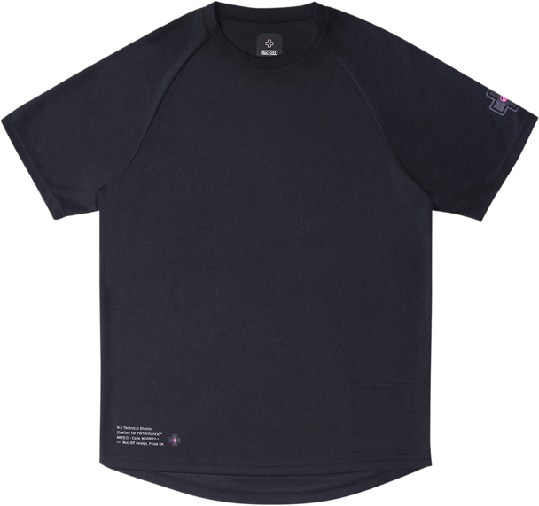 MUC-OFF USA Riders Jersey - Black - Small 20359