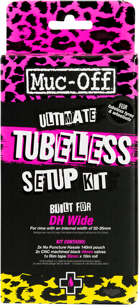 MUC-OFF USA Ultimate Tubeless Setup Kit - DH/Plus 20087