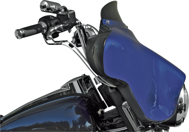 WIND VEST Windshield - Black - 4" - FLHT/X 61-4030