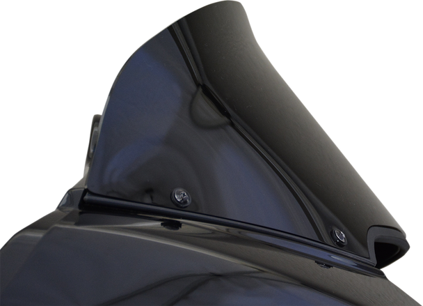 WIND VEST Windshield - Black - 9" - FLTR '15+ 68-9030