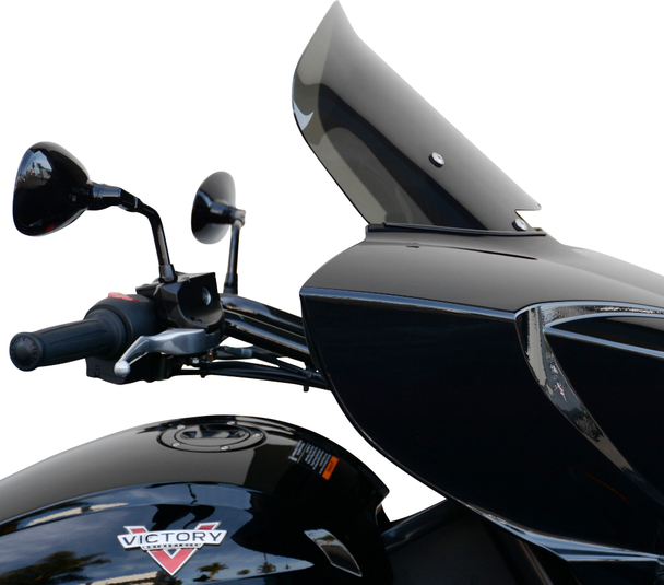 WIND VEST Windshield - Dark Smoke - 12" - Victory 64-1240