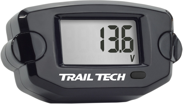 TRAIL TECH Voltage Meter - Black 742-V00-BL