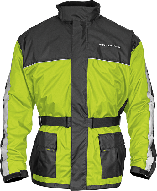 NELSON RIGG Solo Storm Jacket - Hi-Vis/Black - M SSJ-HVY-02-MD