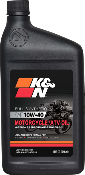 K & N Synthetic Engine Oil - 10W40 - 1 U.S. quart 108062