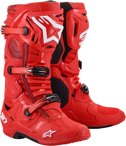 ALPINESTARS Tech 10 Boots - Red - US 11 2010020-30-11