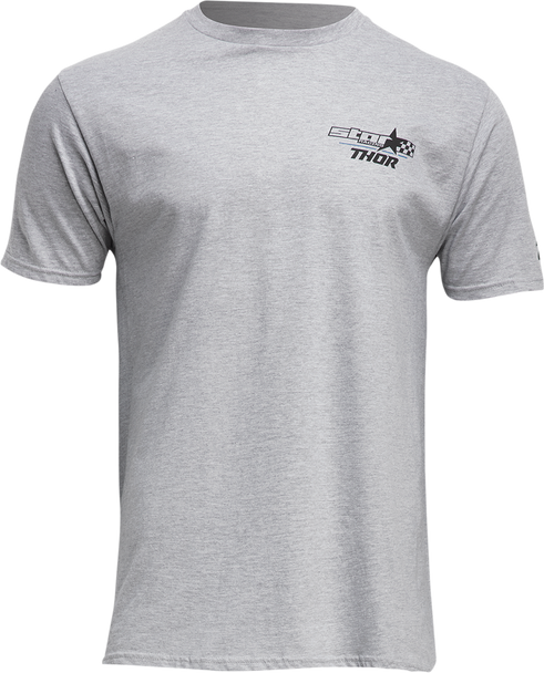 THOR Star Racing Champ T-Shirt - Heather Gray - Medium 3070-1149