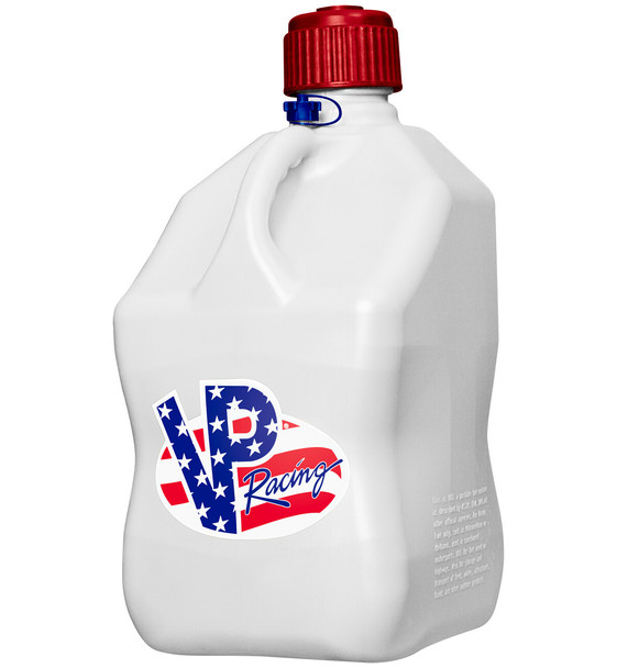 Motorsports Jug 5.5 Gal Patriotic Square