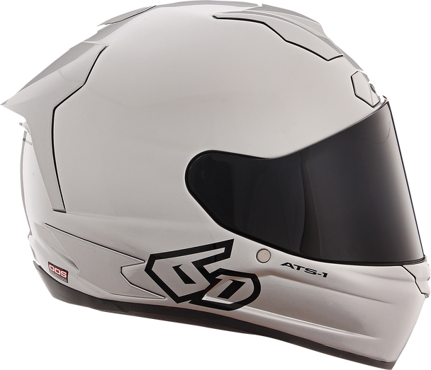 6D HELMETS ATS-1R Helmet - Gloss Silver - Large 30-0997