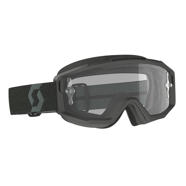 SCOTT Split OTG Sand Dust Goggles - Black - Clear Works 285538-0001353