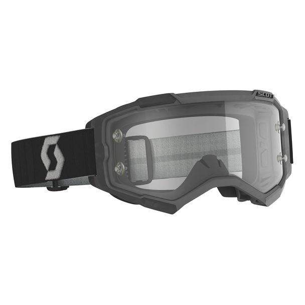 SCOTT Fury Goggle - Black/Gray - Clear Works 274514-1001113