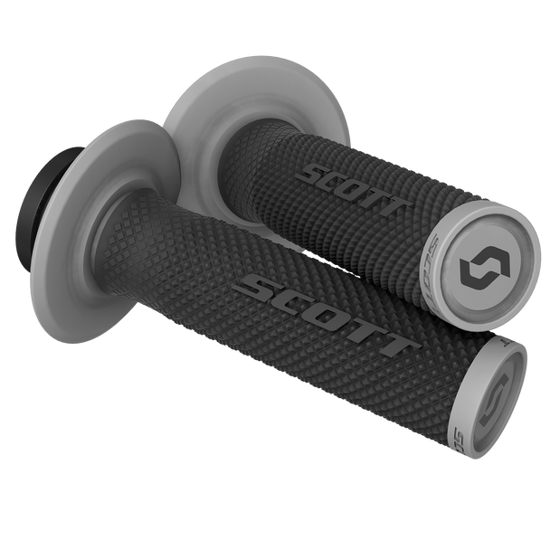 SCOTT Grips - SX II - Lock-On - Black/Gray 292452-100122