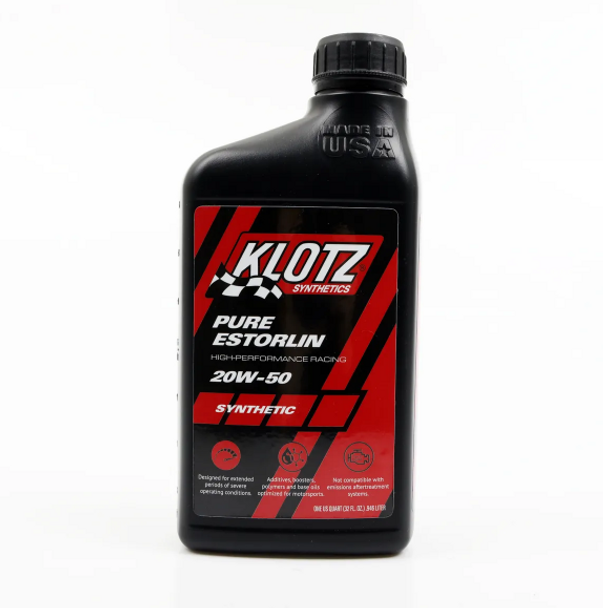 klotz 20w50 circle track motor oil