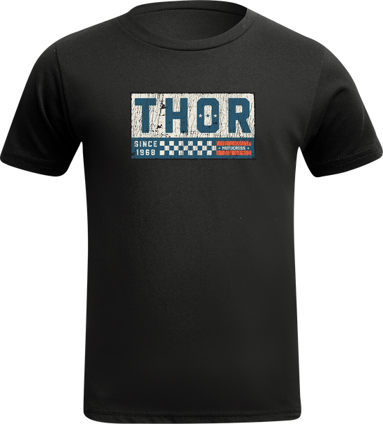 THOR Youth Combat T-Shirt - Black - Medium 3032-3604