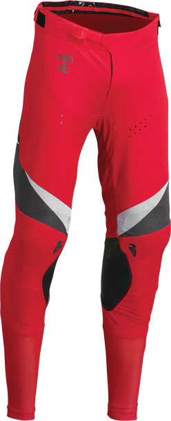 THOR Prime Rival Pants - Red/Charcoal - 30 2901-10175