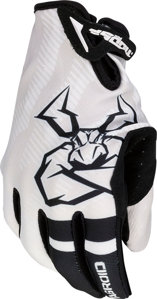 MOOSE RACING Agroid* Pro Gloves - White - Medium 3330-7591