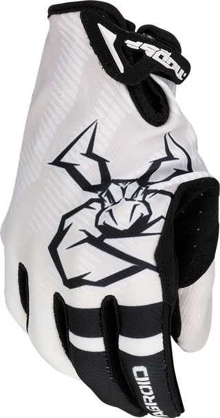 MOOSE RACING Agroid* Pro Gloves - White - 3XL 3330-7595