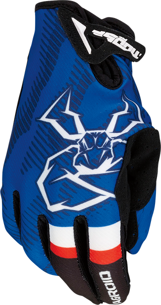 MOOSE RACING Agroid* Pro Gloves - Blue - Small 3330-7566