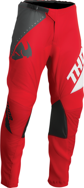 THOR Youth Sector Edge Pants - Red/White - 22 2903-2209