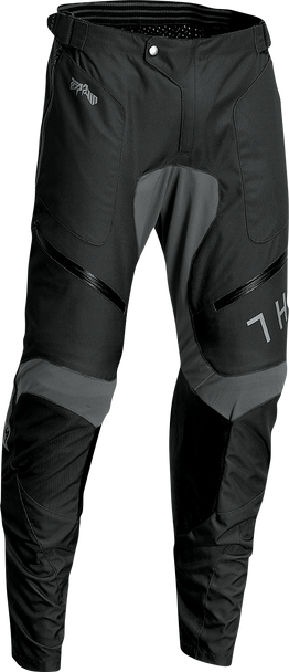 THOR Terrain In-the-Boot Pants - Black/Charcoal - 46 2901-10427