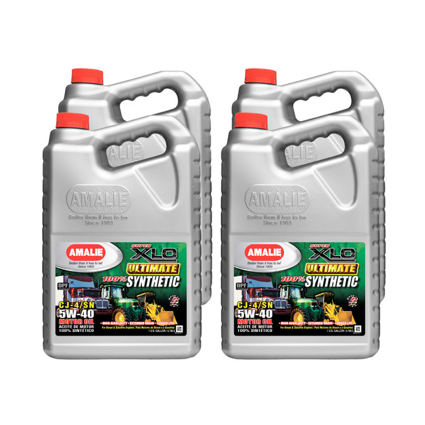 xlo ultimate full synthe ti 5w40 oil case 4x1 gal 160-60197-36