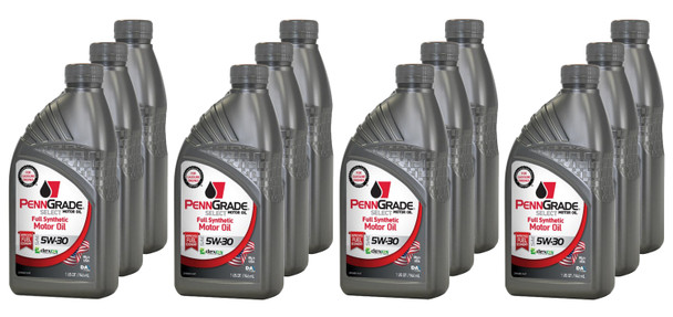 Penngradee select 5w30 case 12 x 1 quart 61516