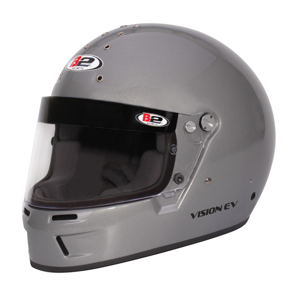 helmet vision metallic silver 60-61 large sa20 1549a23