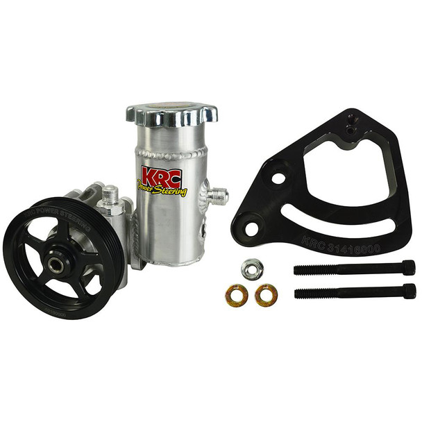 power steering pump kit sbc 4.2in 6-rib serp esp 18020115