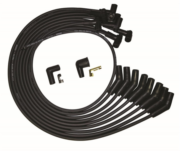 ultra plug wire set sbf 351w black 51072