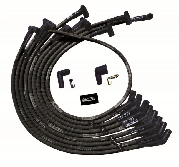 ultra plug wire set sbf 260-302 black 51570