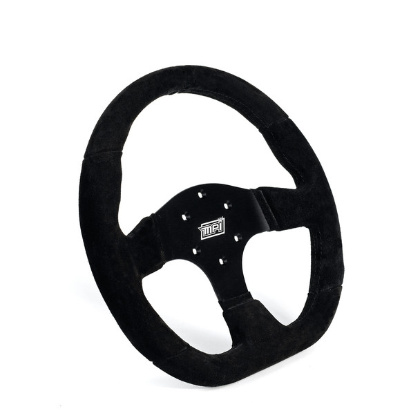 touring steering wheel 13in full black d shaped mpi-gt2-13-b