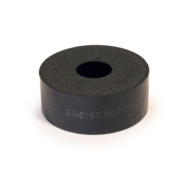 bump rubber .750in thick 2in od x .50in id black re-br-5150f-0750-75b
