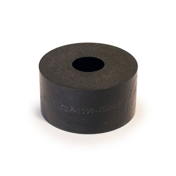 bump rubber 1.00in thick 2in od x .50in id black re-br-5150f-1000-75b