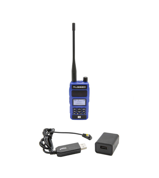 radio rugged r1 handheld digital & analog uhf/vhf r1