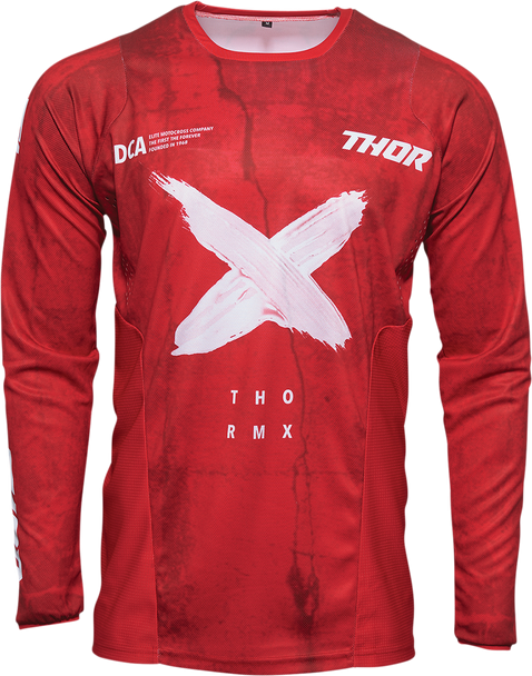 THOR Pulse Hazard Jersey - Red - XL 2910-6897