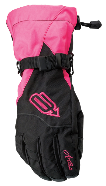 ARCTIVA Women's Pivot Gloves - Black/Pink - Large 3341-0431