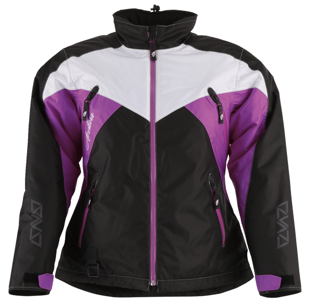 ARCTIVA Women's Pivot 6 Jacket - Black/Purple/White - Large 3121-0817