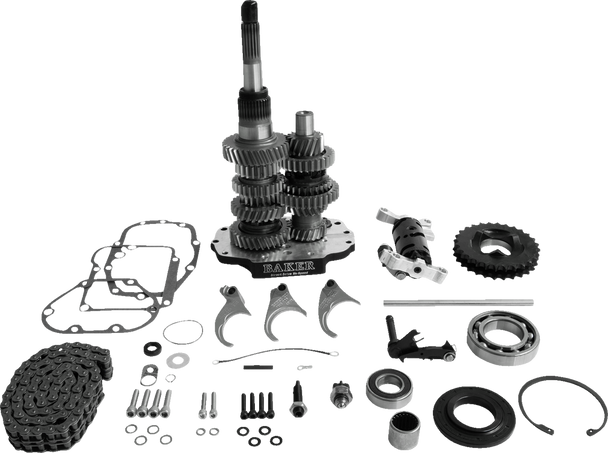 BAKER DRIVETRAIN Direct Drive Gear Set - 6-Speed - Black DD6-411-03