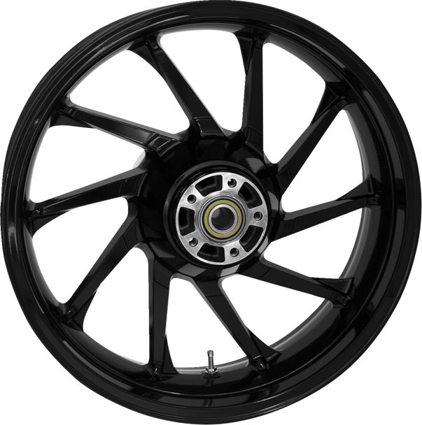 COASTAL MOTO Wheel - Hurricane 3D - Rear - Single Disc/with ABS - Black 3D-HUR185SB-ABST