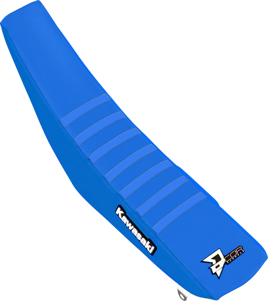 D'COR VISUALS Seat Cover - Retro Light Blue - KX250 30-20-485