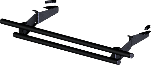 KFI PRODUCTS Rear Bumper - Black - Honda 101595