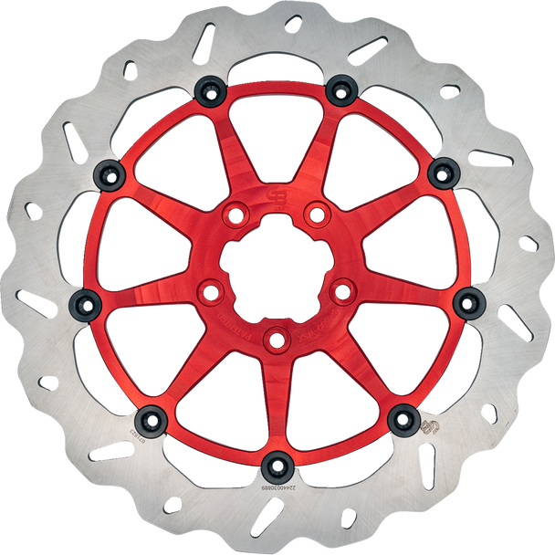 GALFER GBrake Rotor - Front - Red DF680CWSX-R