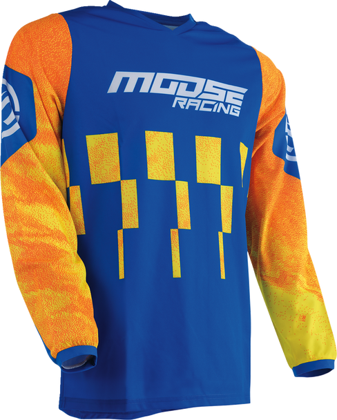 MOOSE RACING Qualifier Jersey - Orange/Blue - 2XL 2910-7530