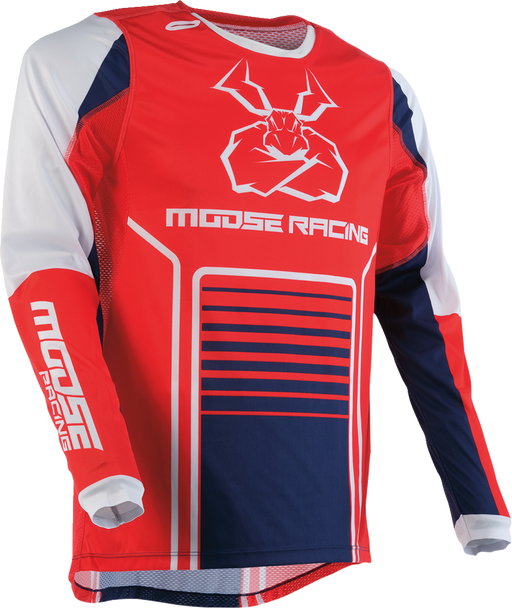 MOOSE RACING Agroid Jersey - Red/White/Blue - XL 2910-7503