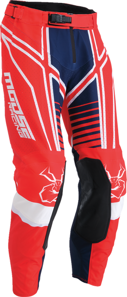 MOOSE RACING Agroid Pants - Red/White/Blue - 38 2901-10910