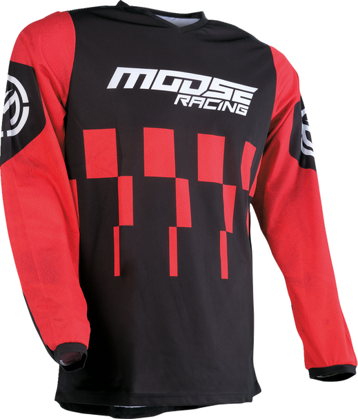 MOOSE RACING Qualifier Jersey - Red/Black - XL 2910-7553